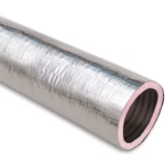 KM Insulated Flex-Vent, 9"x25' Silver Jacket R8 Bag